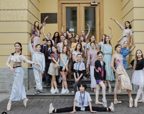 RMB students near the Vaganova Academy by Sergey Scherbakov RMB students near the Vaganova Academy by Sergey Scherbakov