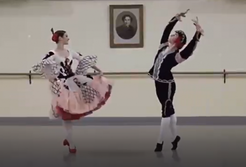 Jaime Almaraz and Valeriya Frishman - students of Vaganova Academy Jaime Almaraz and Valeriya Frishman - students of Vaganova Academy