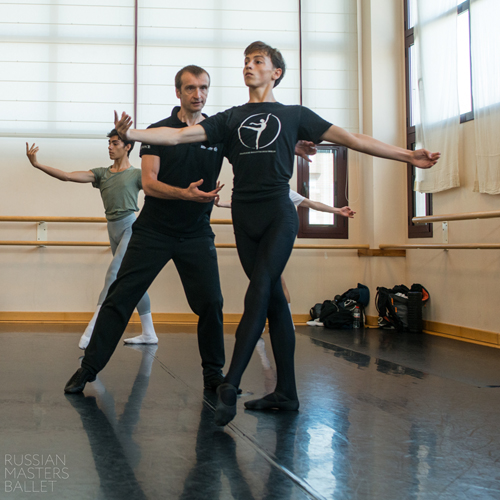 Андрей Ермоленков - педагог Russian Masters Ballet