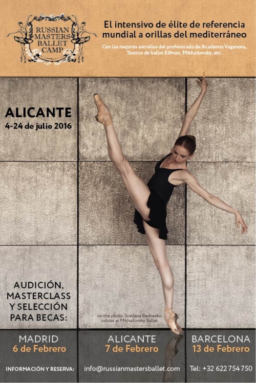 Auditions dates for Russian Masters Ballet Camp 2016 Auditions dates for Russian Masters Ballet Camp 2016
