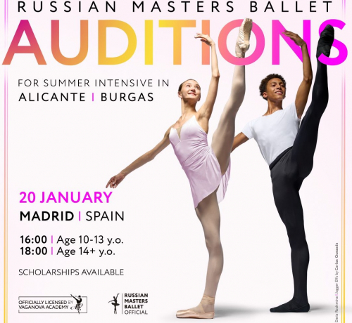 RMB summer intensive audition tour in Madrid RMB summer intensive audition tour in Madrid