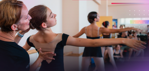 In the photo ballet teacher Anna Podlesnaya. RMB Online In the photo ballet teacher Anna Podlesnaya. RMB Online