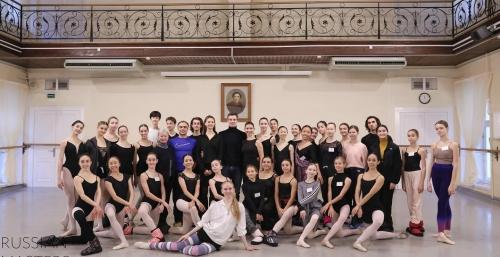 RMB in Marius Petipa studio at the Vaganova Ballet Academy RMB in Marius Petipa studio at the Vaganova Ballet Academy